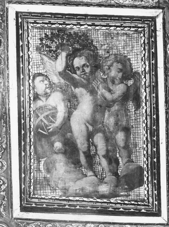 putti alati (dipinto) di Caparozzi Filippo (attribuito) (inizio sec. XVII)