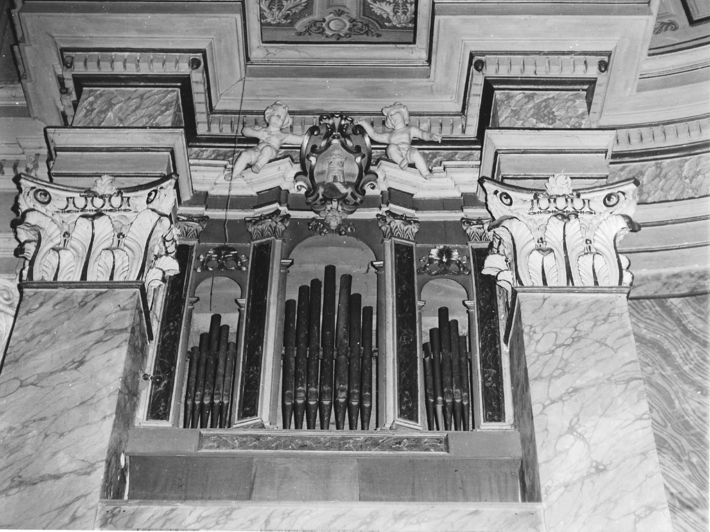 cassa d'organo - ambito laziale (fine sec. XVIII)