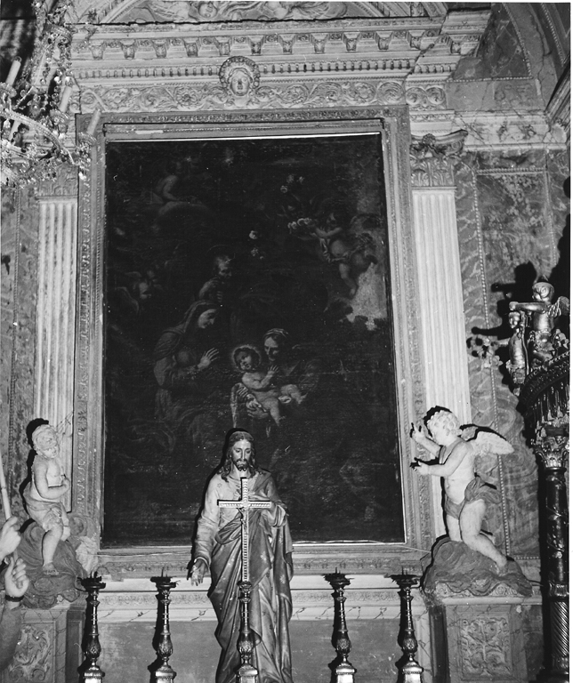 Sacra Famiglia (dipinto) - ambito romano (sec. XVII)