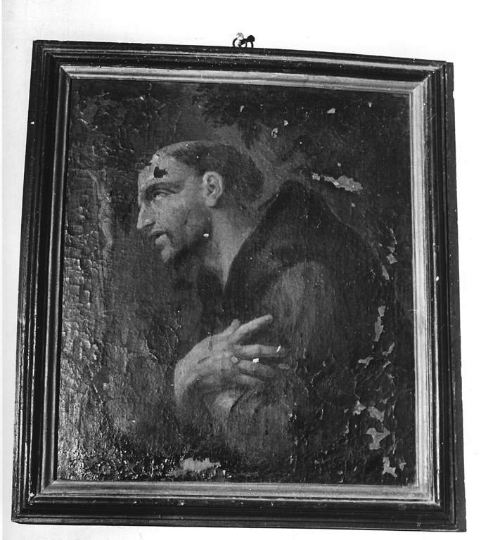 San Francesco d'Assisi (dipinto) - ambito laziale (secc. XVII/ XVIII)