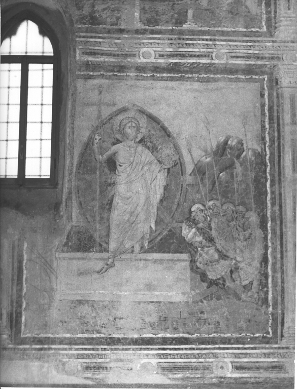 resurrezione di Cristo (dipinto) - ambito romano (fine/inizio secc. XIII/ XIV)