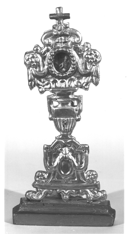 reliquiario - ambito laziale (inizio sec. XX)