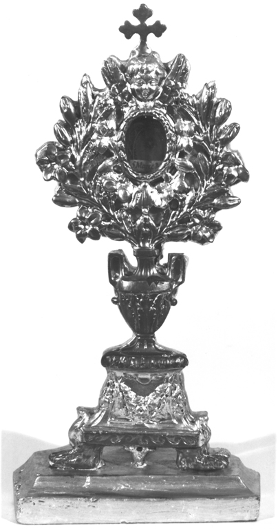 reliquiario - ambito laziale (inizio sec. XX)