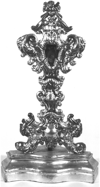 reliquiario - ambito laziale (prima metà sec. XVIII)