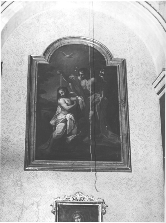 battesimo di Cristo (dipinto) di Bonifazi Anton Angelo (attribuito) (seconda metà sec. XVII)