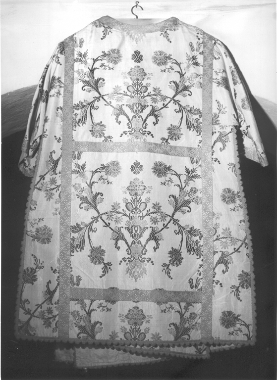 paramento liturgico, insieme - manifattura laziale (inizio sec. XIX)