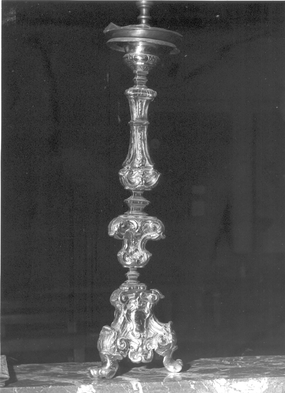 candeliere, serie - ambito laziale (metà sec. XVIII)