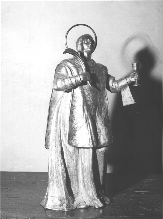 San Valentino (reliquiario - a statuetta) - ambito romano (fine sec. XVIII)