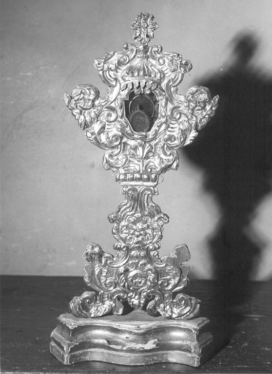 reliquiario - a ostensorio di Bessi Giovanni (attribuito) (metà sec. XVIII)