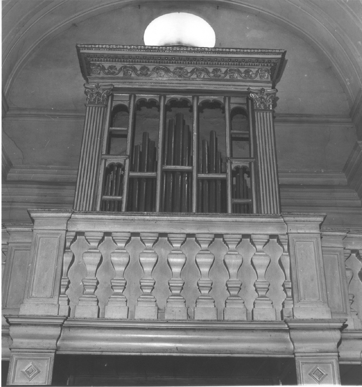 cassa d'organo - ambito laziale (sec. XVIII)