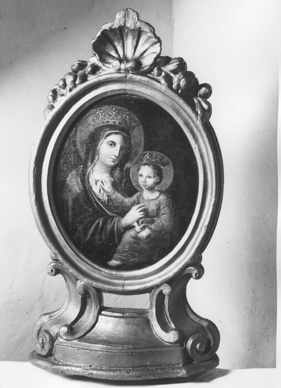 Madonna con Bambino (dipinto) - ambito laziale (fine/inizio secc. XVIII/ XIX)