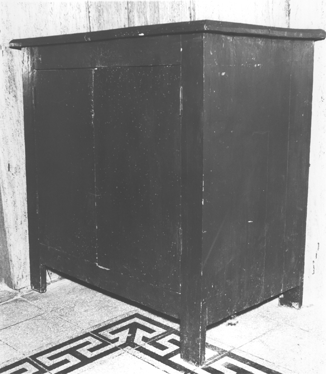 armadietto - ambito laziale (fine/inizio secc. XIX/ XX)