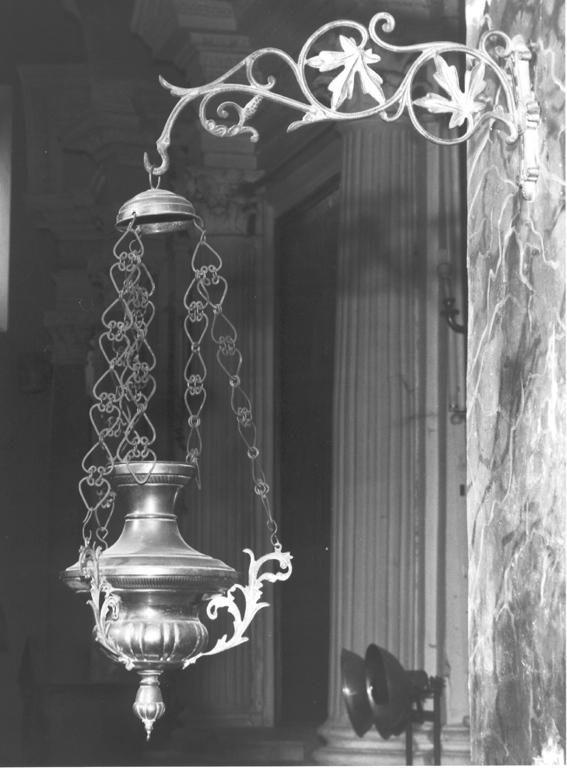 lampada pensile, serie - ambito laziale (seconda metà sec. XIX)