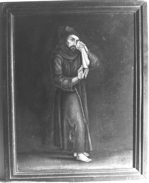 San Francesco d'Assisi (dipinto) - ambito laziale (sec. XIX)