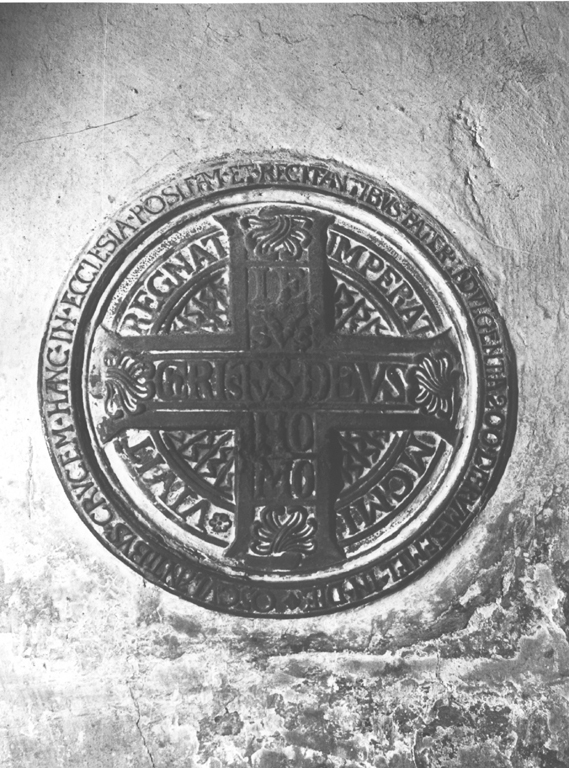 croce votiva - ambito laziale (inizio sec. XX)