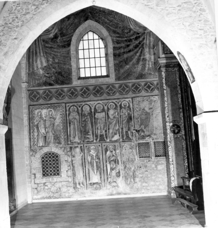 Teoria di santi (dipinto) - ambito laziale (sec. XV)