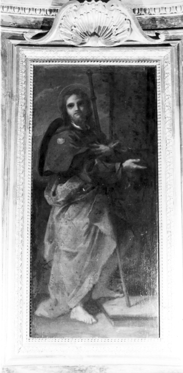 San Rocco (dipinto) di Cesari Giuseppe detto Cavalier d'Arpino (attribuito) (sec. XVII)
