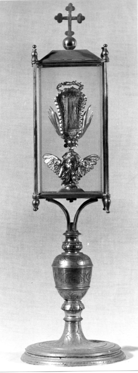 reliquiario - ambito laziale (sec. XIX)