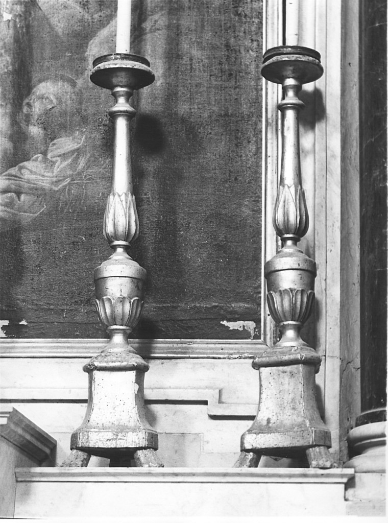 candeliere, serie - ambito laziale (sec. XIX)