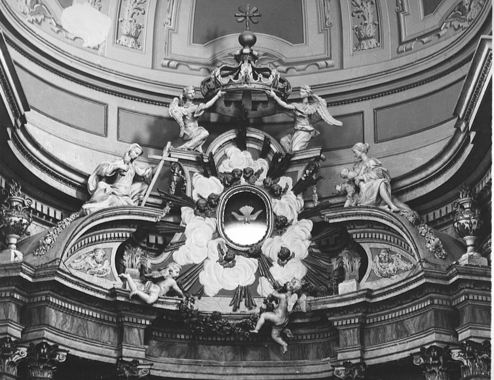 decorazione plastico-pittorica - ambito laziale (secondo quarto sec. XVIII)