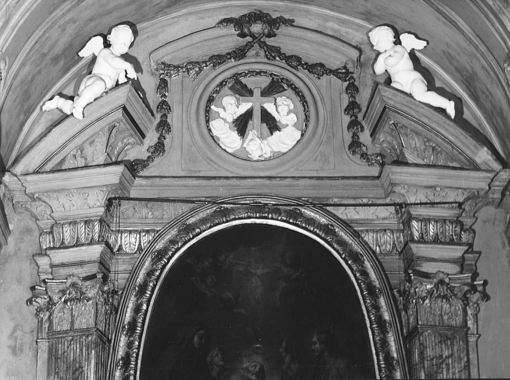 decorazione plastico-pittorica - ambito laziale (secondo quarto sec. XVIII)