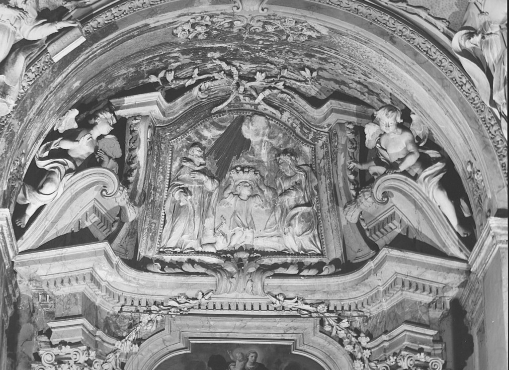 decorazione plastico-pittorica - ambito laziale (secondo quarto sec. XVIII)