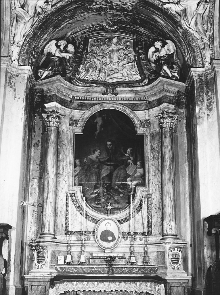 mostra d'altare - ambito laziale (primo quarto sec. XVIII)