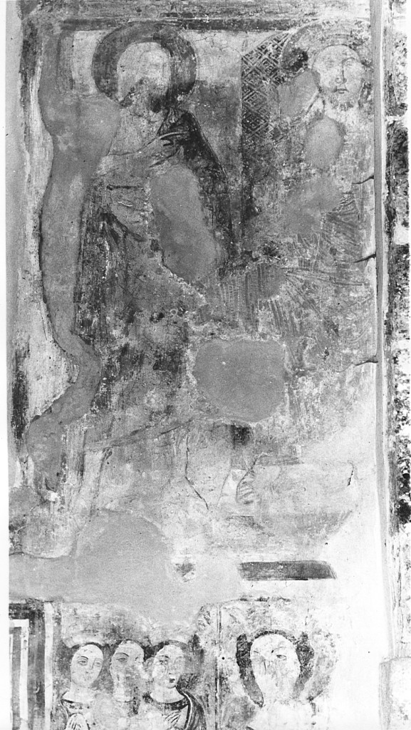 San Giovanni Battista e Cristo (dipinto) - ambito laziale (fine/inizio secc. XIV/ XV)