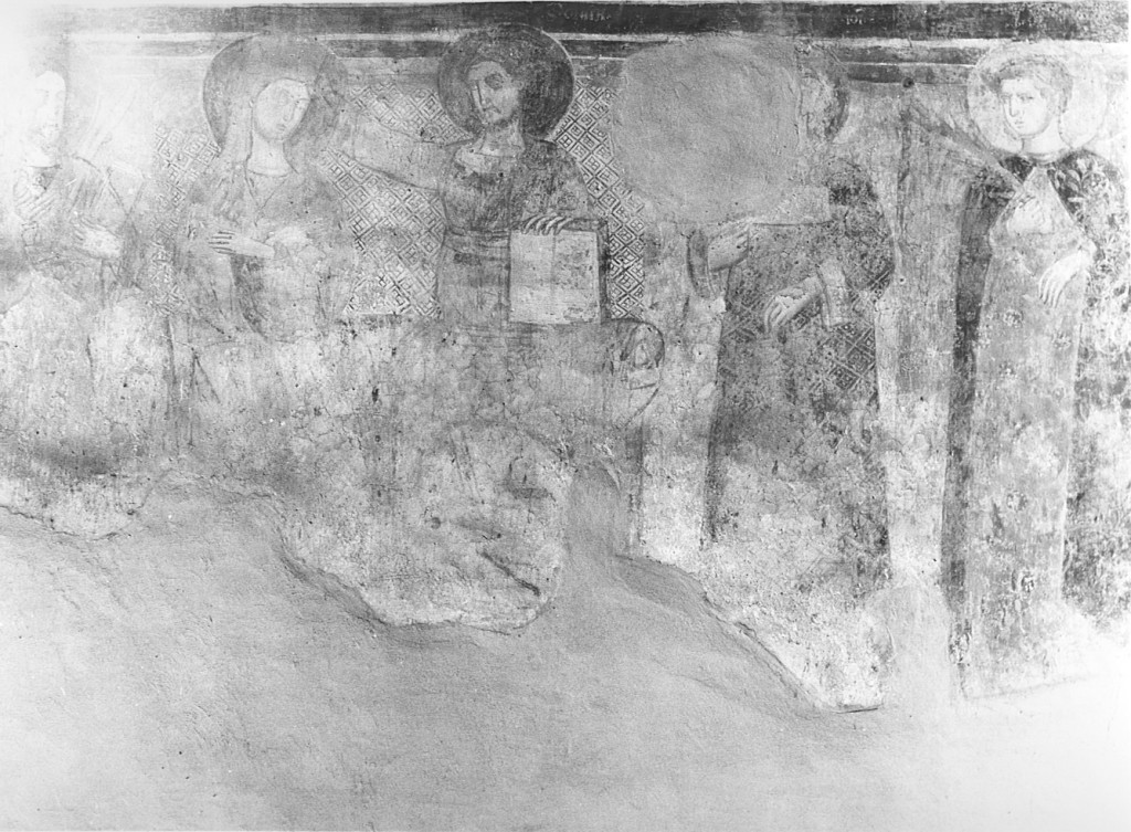 incoronazione di Maria Vergine (dipinto) - ambito laziale (sec. XIV)