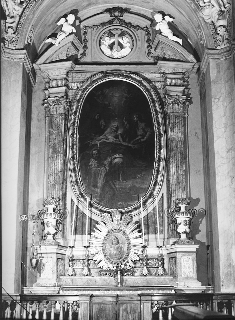 mostra d'altare - ambito laziale (prima metà sec. XVIII)