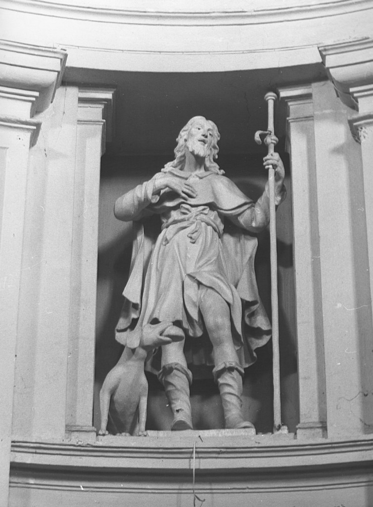 San Rocco (statua) - ambito laziale (sec. XVIII)