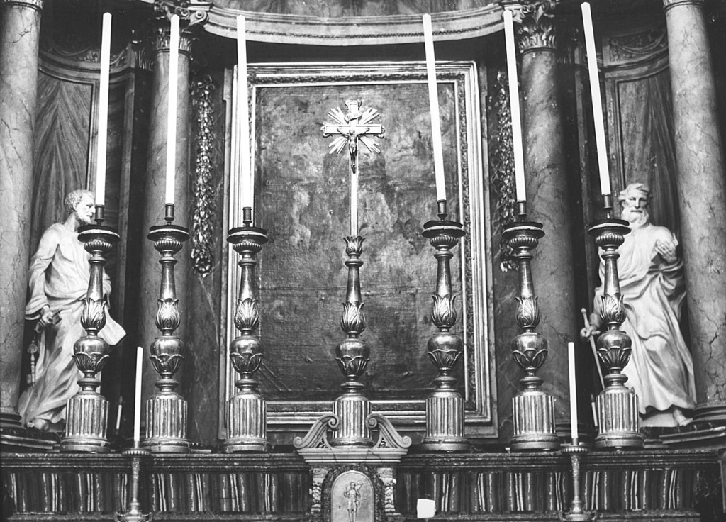 candeliere, serie - ambito laziale (sec. XIX)