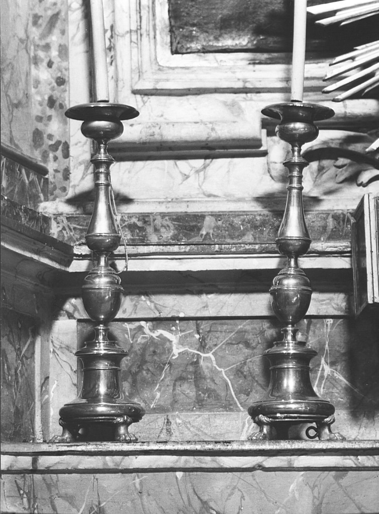 candelabro, serie - ambito laziale (metà sec. XIX)