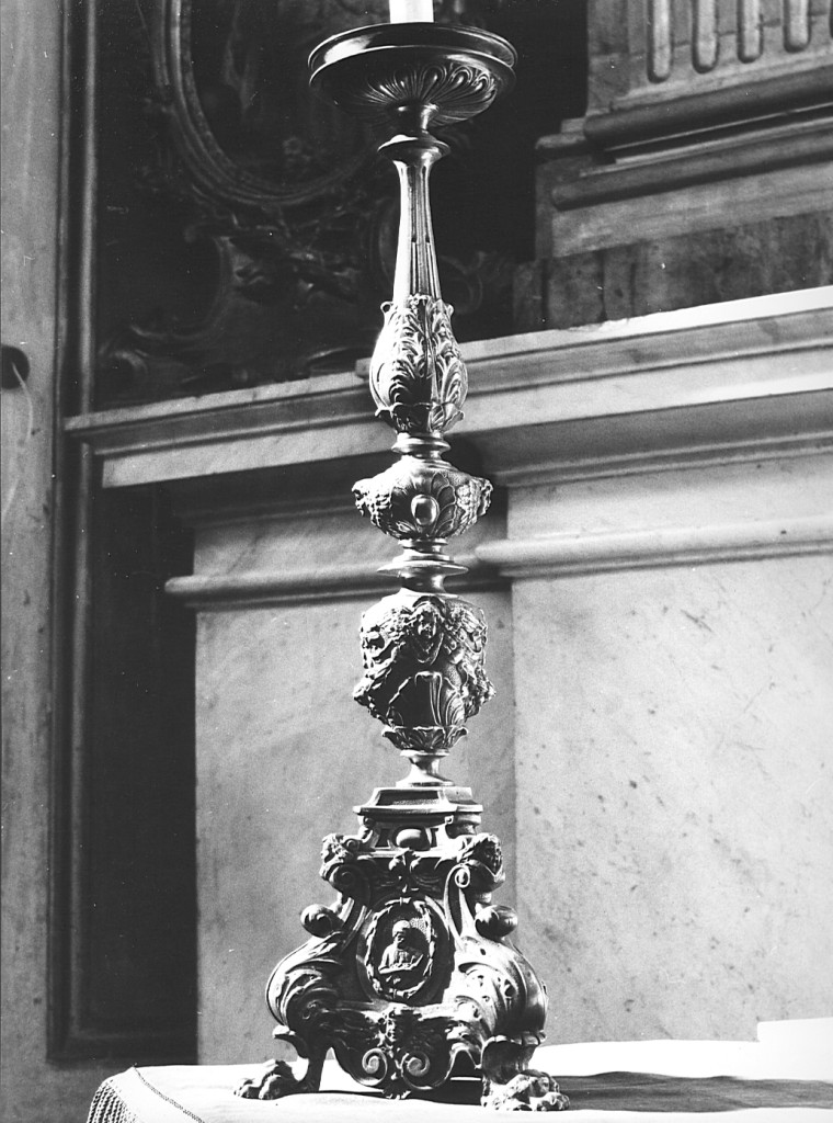 candeliere, serie - ambito laziale (seconda metà sec. XIX)