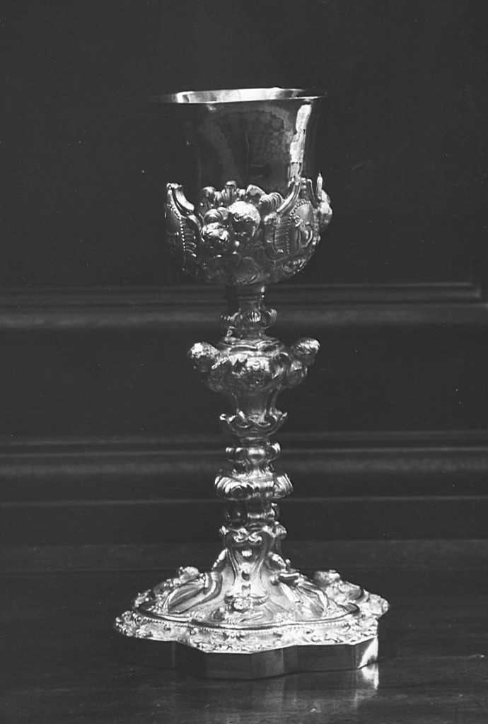 calice - ambito laziale (seconda metà sec. XIX)