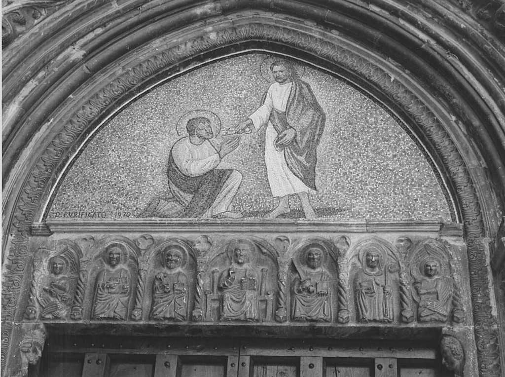 decorazione plastica - ambito laziale (sec. XII)