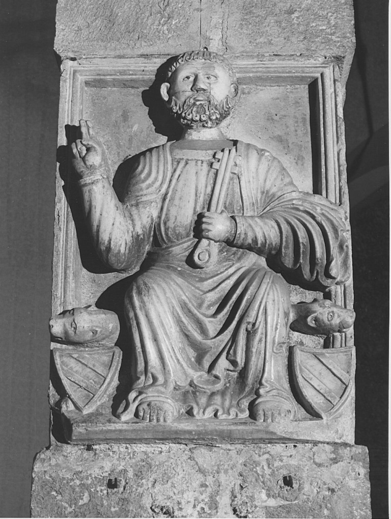 San Pietro Apostolo (scultura) - ambito laziale (sec. XII)