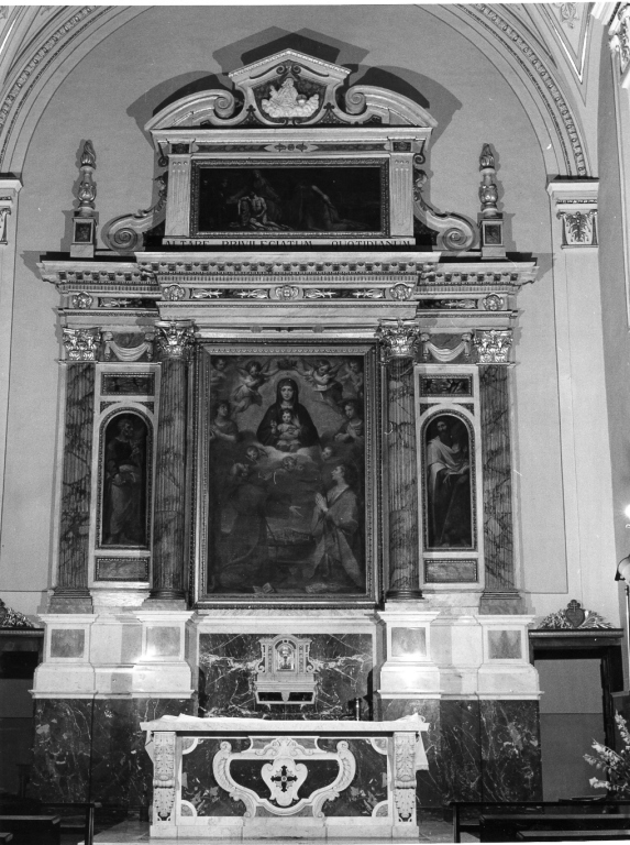 altare maggiore - ambito laziale (sec. XVII)