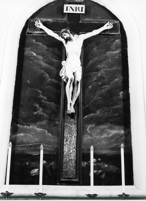 Cristo crocifisso (scultura) - ambito romano (fine/inizio secc. XVIII/ XIX)