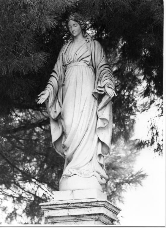 Madonna Immacolata (statua) - ambito romano (seconda metà sec. XIX)