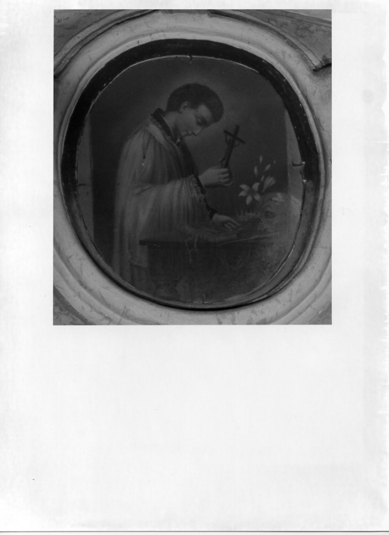 San Luigi Gonzaga (dipinto) - ambito romano (sec. XIX)