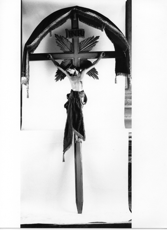 croce processionale - manifattura romana (primo quarto sec. XX)
