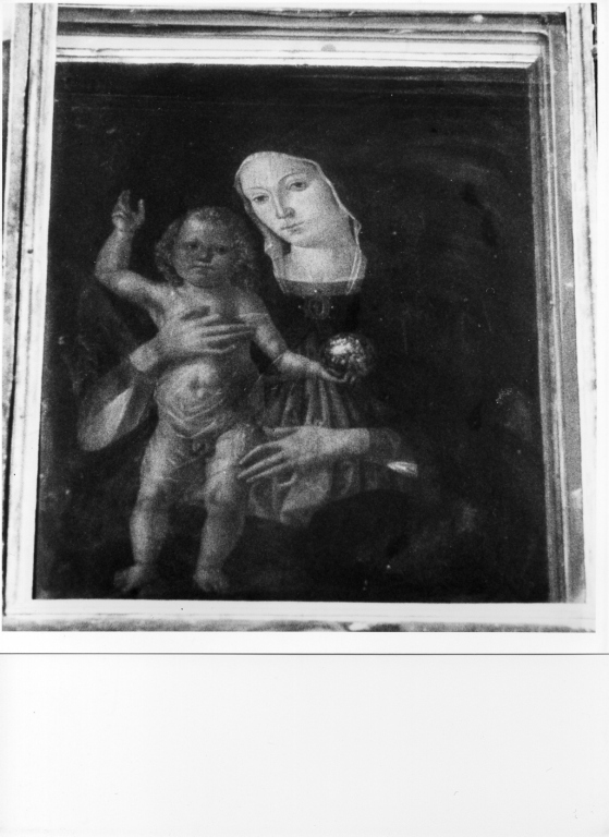 Madonna con Bambino (dipinto) di Aquili Antonio detto Antoniazzo Romano (sec. XV)