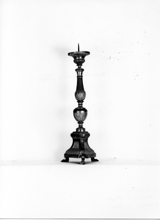 candeliere, serie - manifattura romana (sec. XIX)