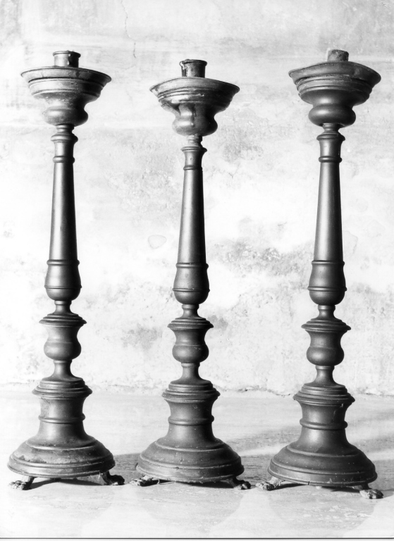 candeliere, serie - ambito laziale (fine/inizio secc. XIX/ XX)