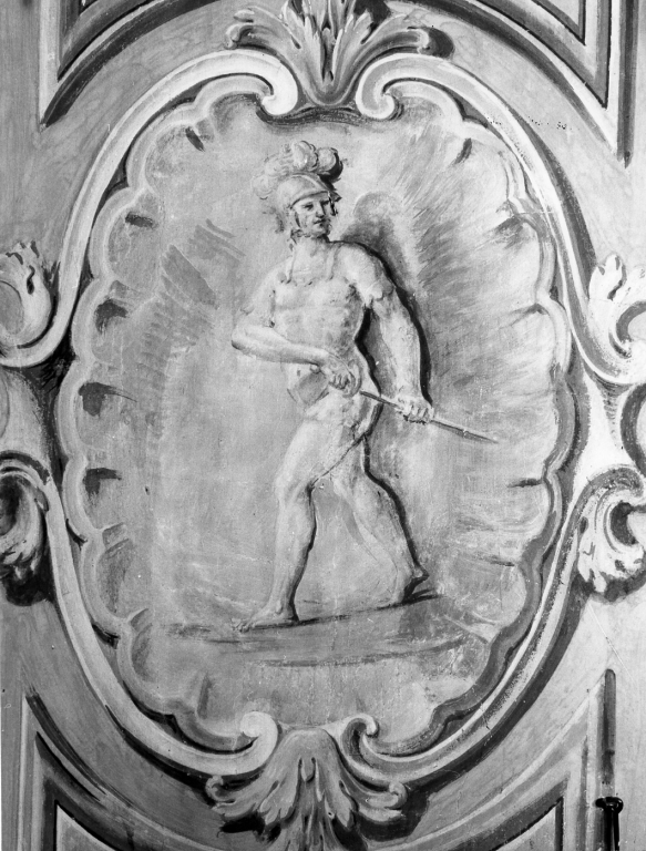 figure mitologiche (decorazione pittorica, ciclo) - ambito romano (seconda metà sec. XVIII)