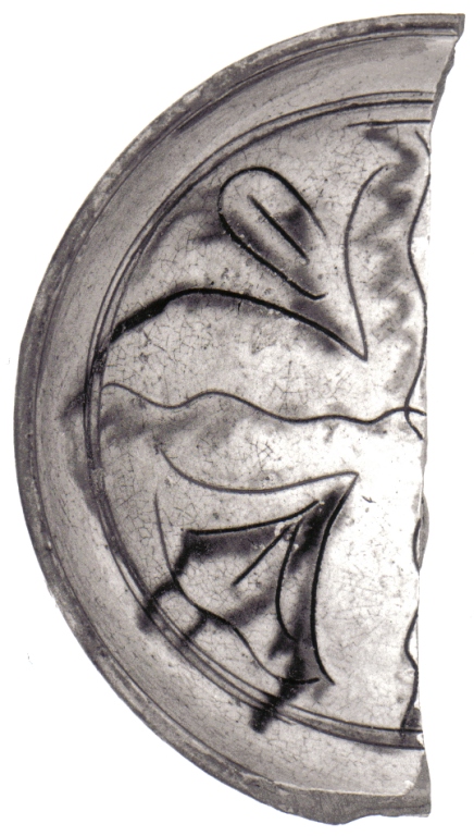 ciotola, frammento - manifattura emiliana (sec. XV)