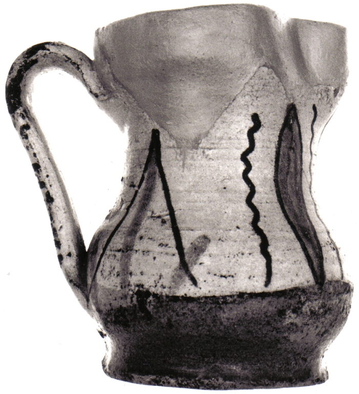 boccaletto - manifattura viterbese (prima metà sec. XIV)