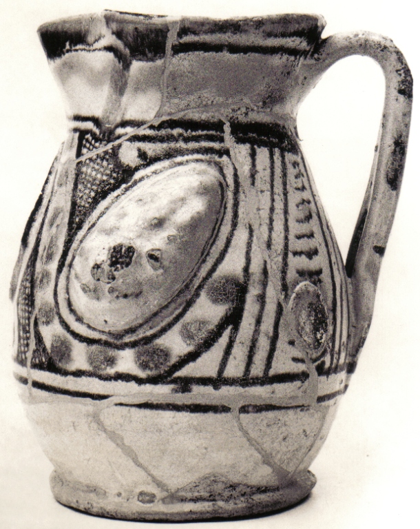 boccale - manifattura orvietana (inizio sec. XV)