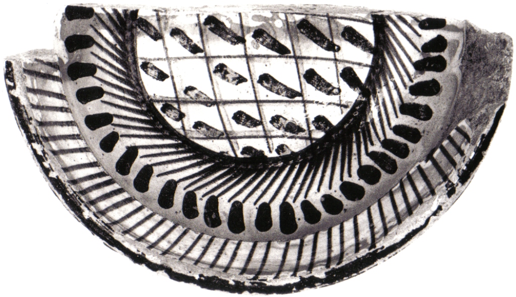 ciotola, frammento - manifattura fiorentina (seconda metà sec. XV)